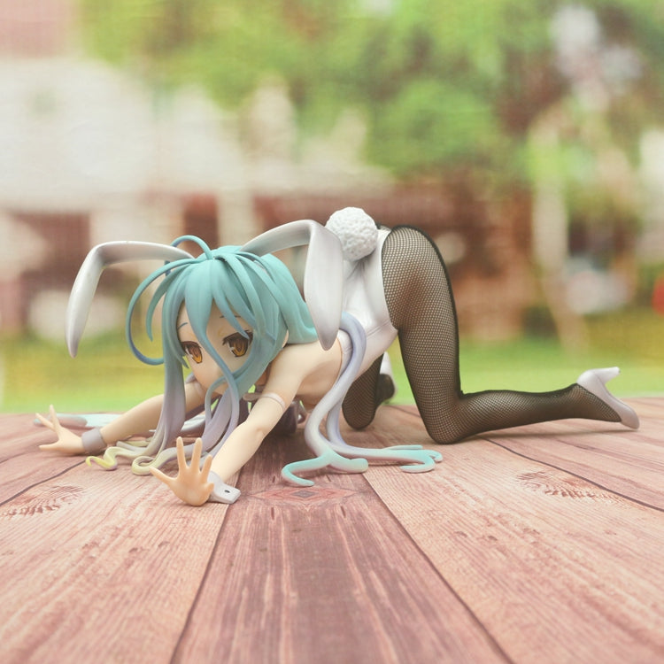 Anime NO GAME NO LIFE Game Life White Bunny Girl 1/4 Boxed Figure - Whatook