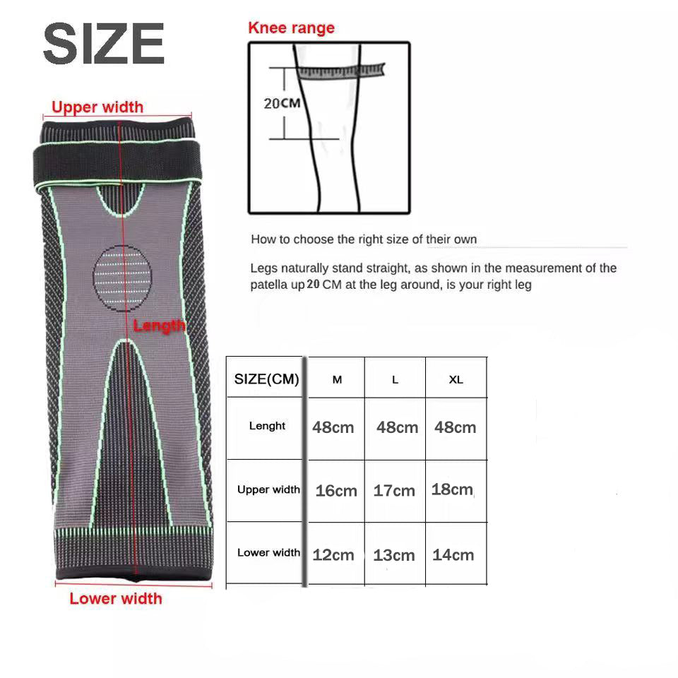 Anti-Slip lengthen Knee Pad Long Leg Sleeve - Whatook