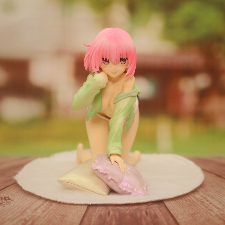 Anime Queen of Packing TO LOVE Mengmeng Pajamas Green Clothes Kneeling Posture Model Boxed Figure - Whatook