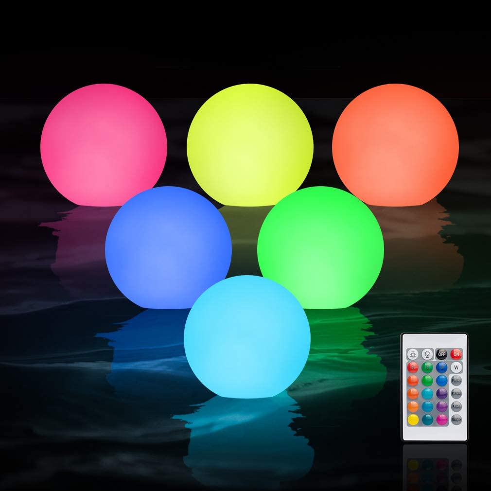 Floating Pool Lights for Swimming Pool - Whatook