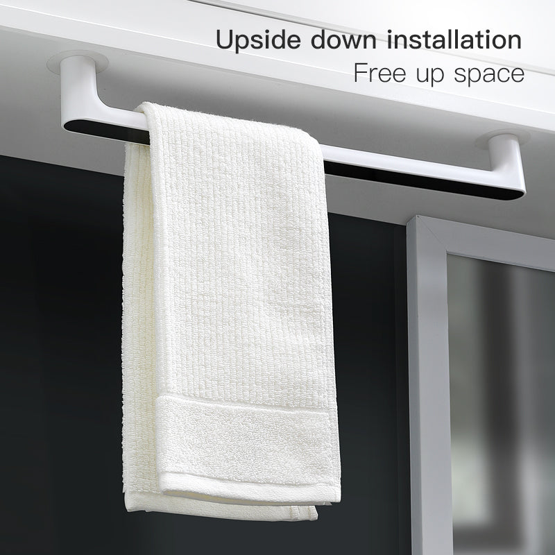 Self-adhesive Towel Holder Rack Wall Mounted Towel Hanger - Whatook