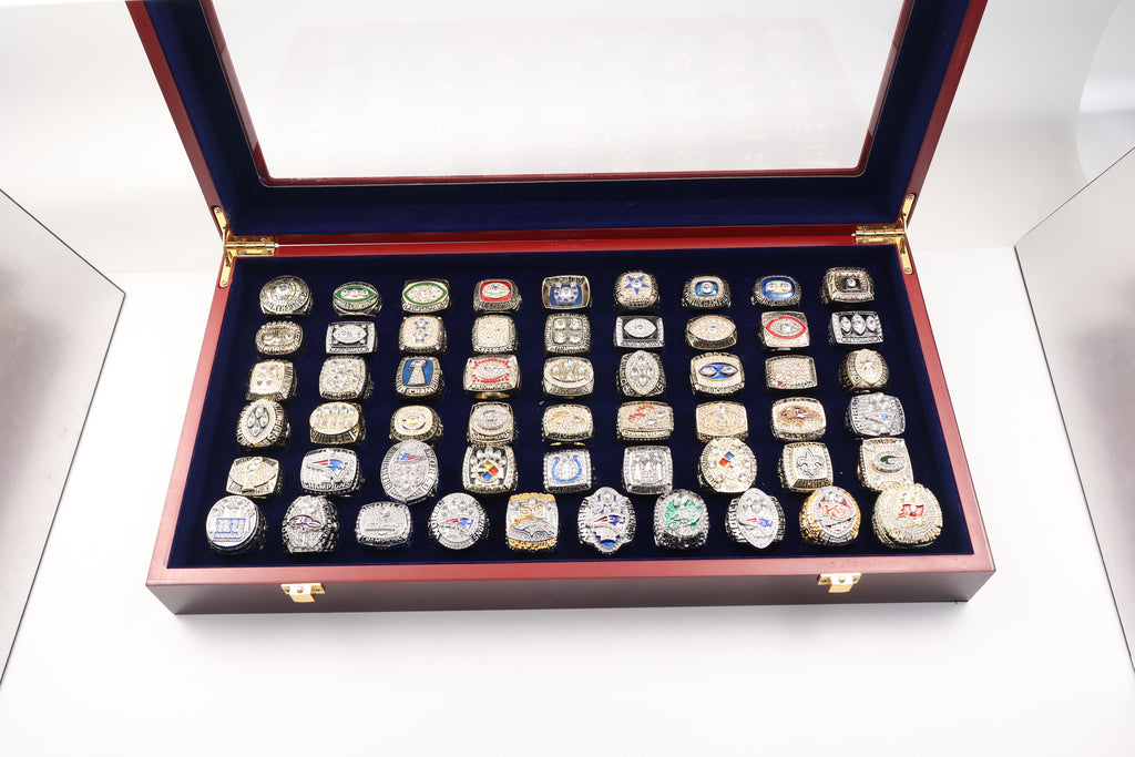 55 nfl championship rings set（1966-2020 ） - Whatook